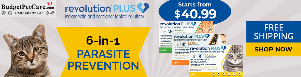 Buy Revolution Plus Flea Tick & Heartworm Treatment For Cats Online at 15% Extra Discount & Free Shipping Today. Use Code: SAVE15