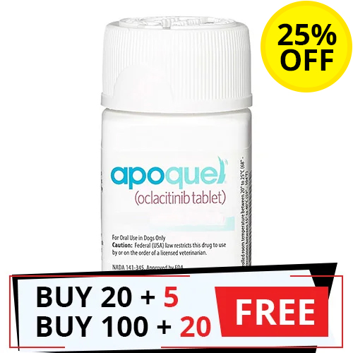 Buy Apoquel For Dogs (3.6 mg) at Lowest Price