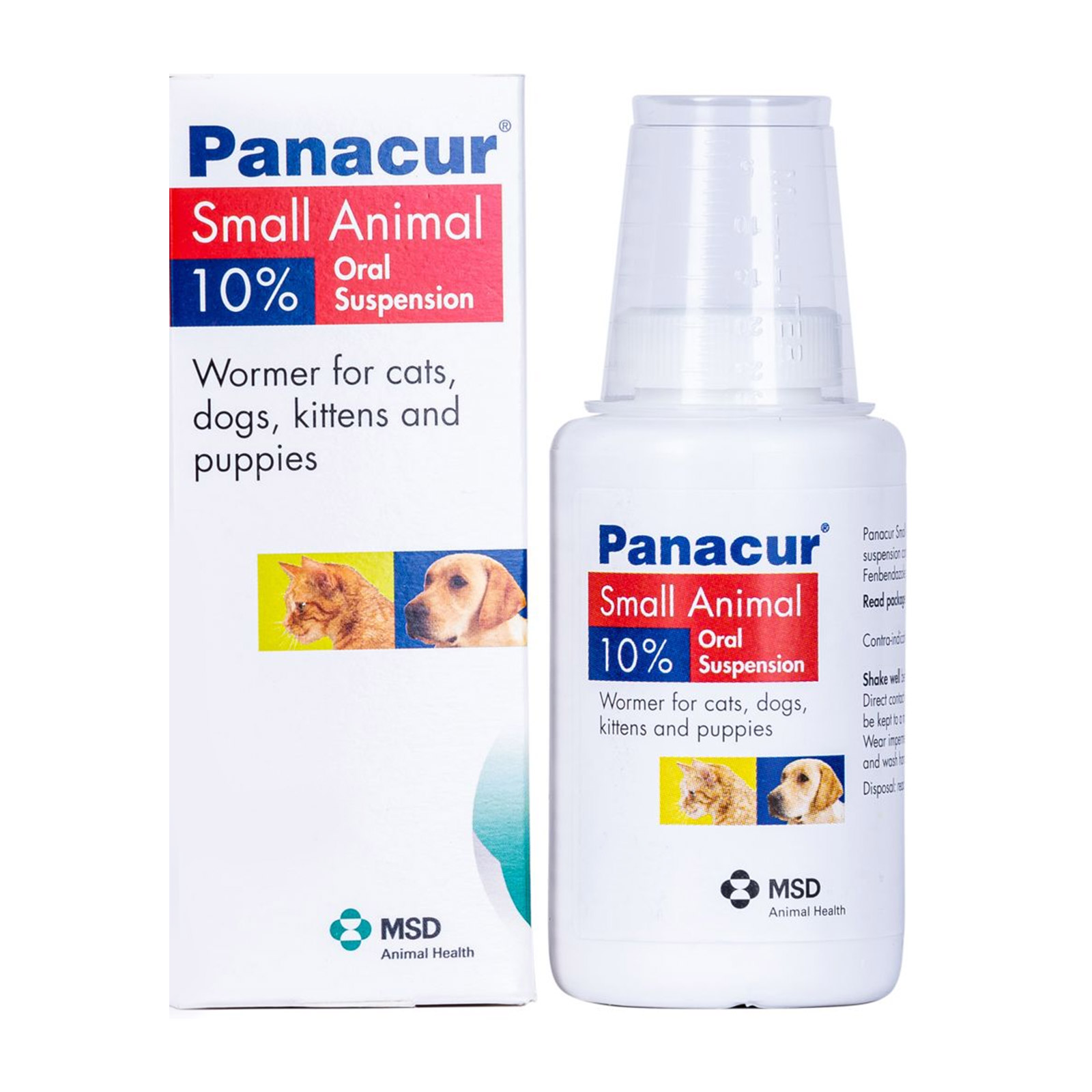 Panacur Oral Suspension for Dogs Panacure Worming Oral Treatment