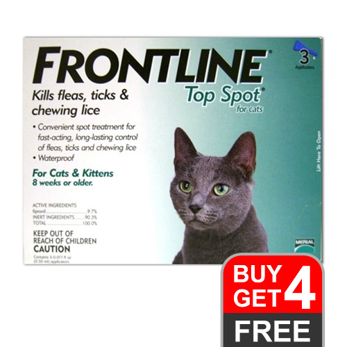 Frontline Top Spot For Cats: Buy Frontline Top Spot Cats Flea & Tick ...