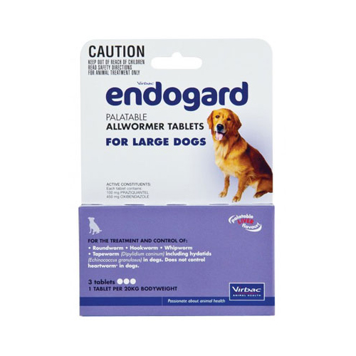 Endogard For Dogs 20 Kg 1 Tablet