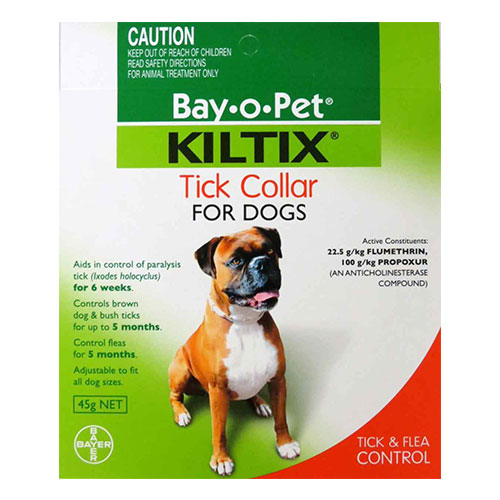 Kiltix Tick Collar For Dogs 5 Month Supply 48 Cms