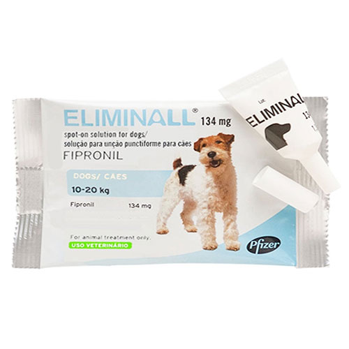 Eliminall Spot On For Medium Dogs 23 To 44 Lbs. 12 Pack